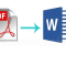 How to Convert PDFs into Microsoft Word Files